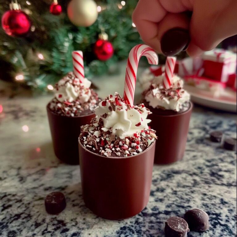 Festive Christmas Chocolate Hot Cups Recipe