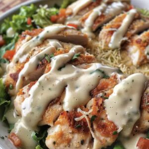 Crispy Caesar Chicken Recipe