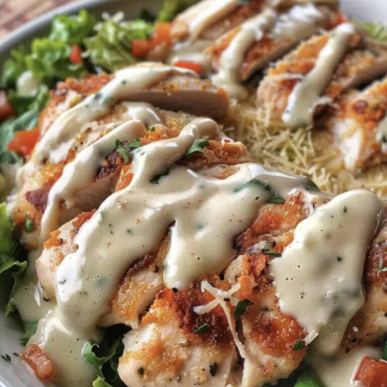 Crispy Caesar Chicken Recipe