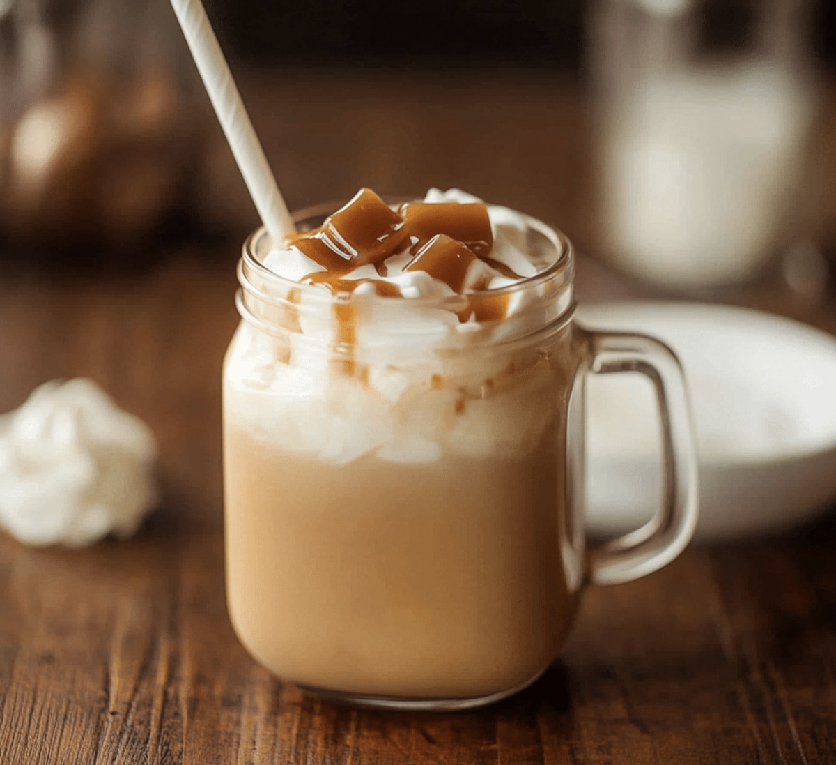 Velvety Iced Caramel Latte Recipe