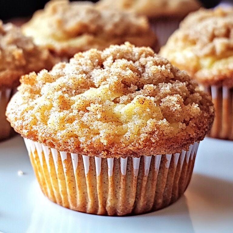 Heavenly Apple Cinnamon Crumb Muffins Recipe