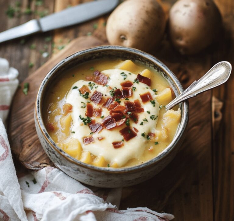 Hearty Loaded Baked Potato Soup Recipe
