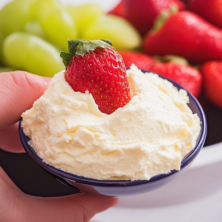 Dreamy Cream Cheese Fruit Dip Recipe