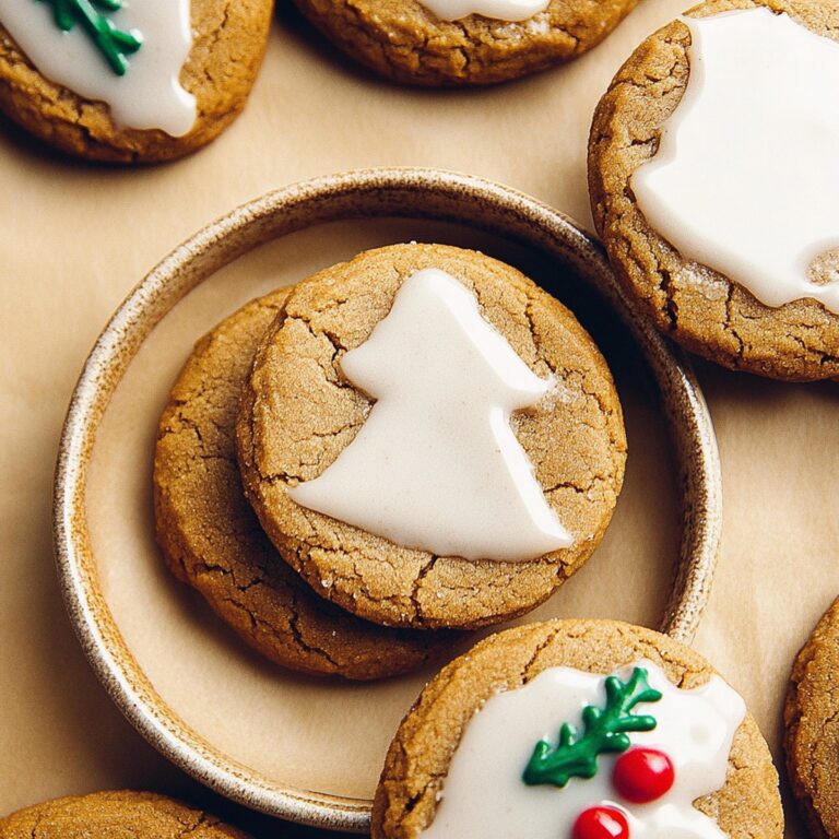 Magical Gingerbread Cookies With Maple Glaze Recipe
