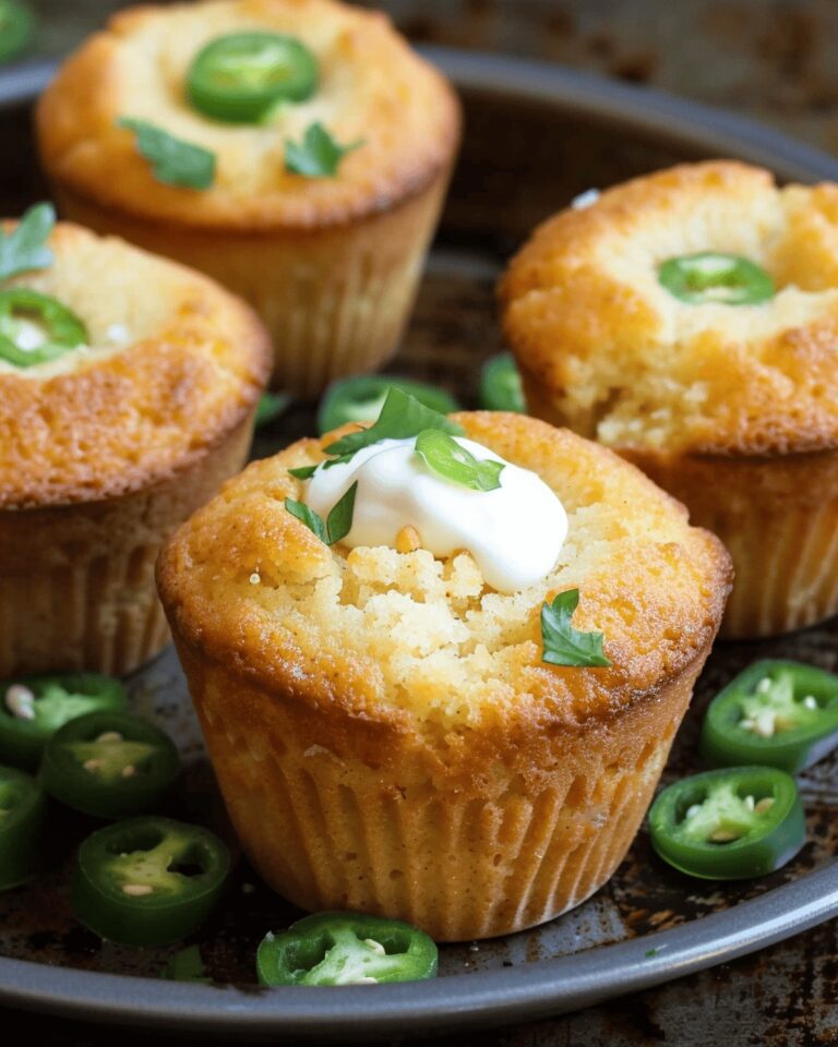 Jalapeo Cornbread Muffins With Spicy Cream Cheese Center Recipe