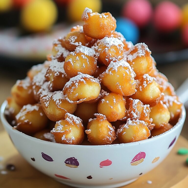 Funnel Cake Bites Recipe