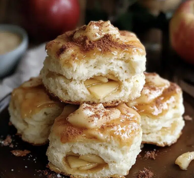 Flaky Apple Pie Biscuits Recipe