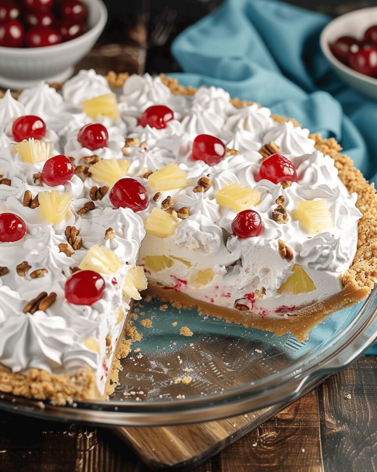 No Bake Tropical Delight Pie Recipe