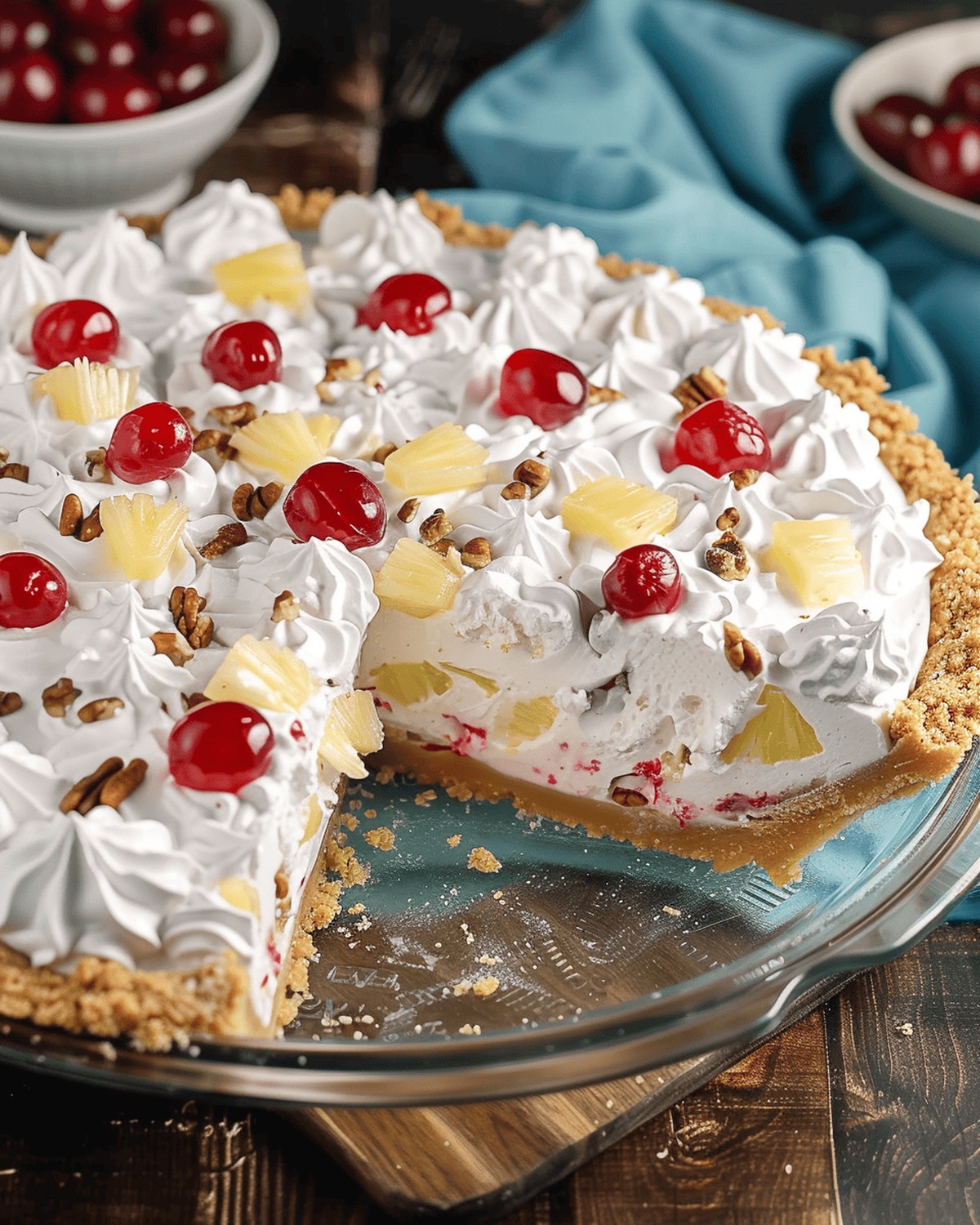 No Bake Tropical Delight Pie Recipe