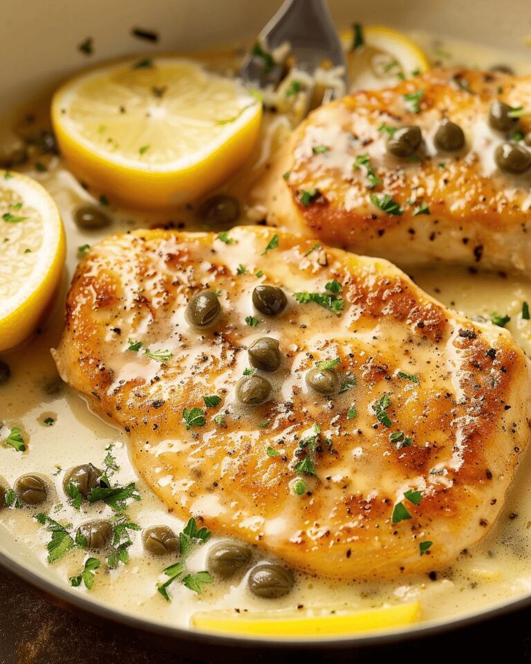Lemon-Butter Chicken Piccata Delight Recipe