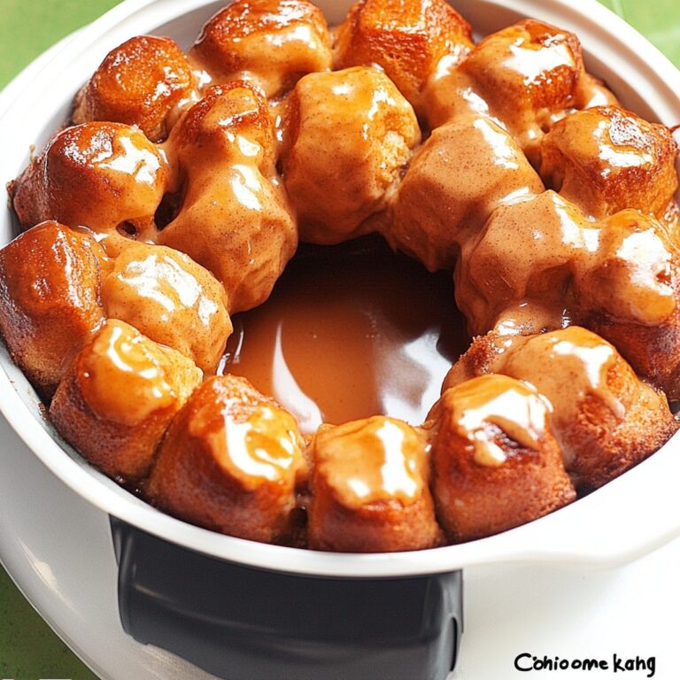 Gooey Cinnamon Roll Monkey Bread Recipe