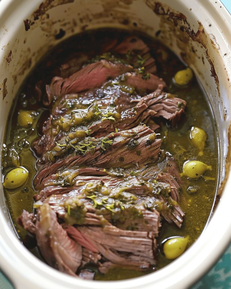 Savory Pepperoncini Infused Beef Roast Recipe