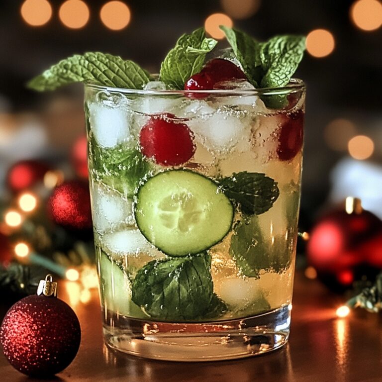 Christmas Mojito Recipe