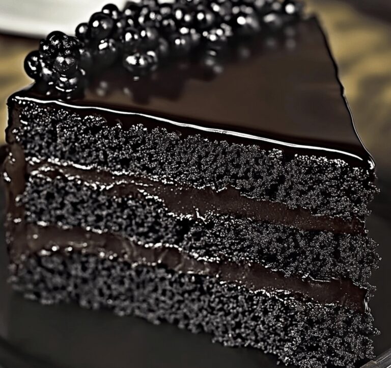 Silky Black Velvet Cake Recipe