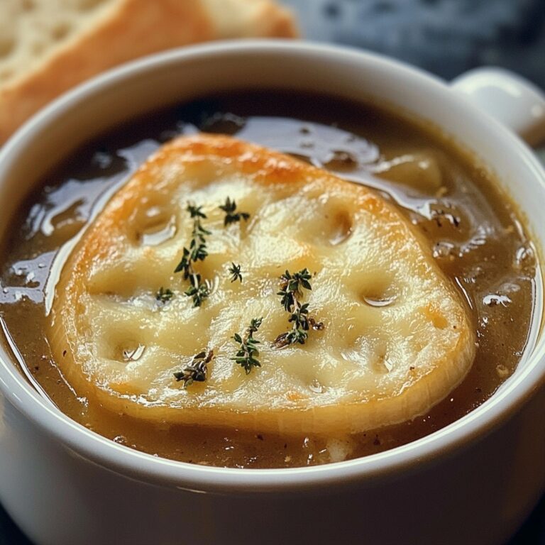 Hearty French Onion Soup Recipe