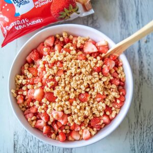 Crispy Strawberry Crunch Recipe