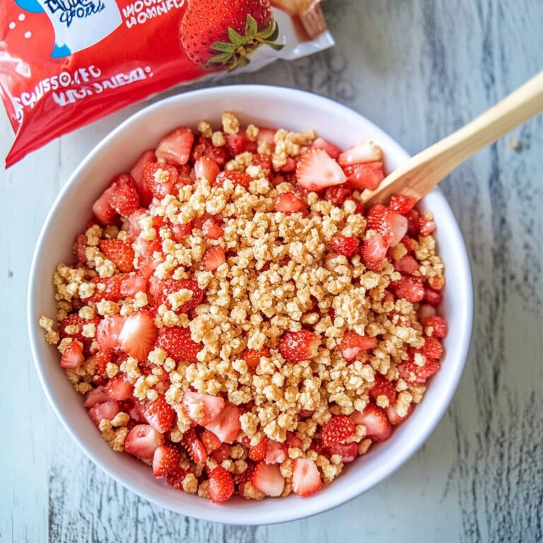 Crispy Strawberry Crunch Recipe