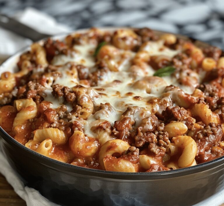 Hearty Homemade Beefaroni Recipe