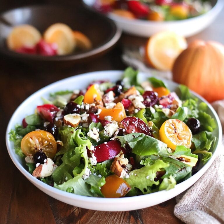 Holiday Salad With Balsamic Dressing Recipe