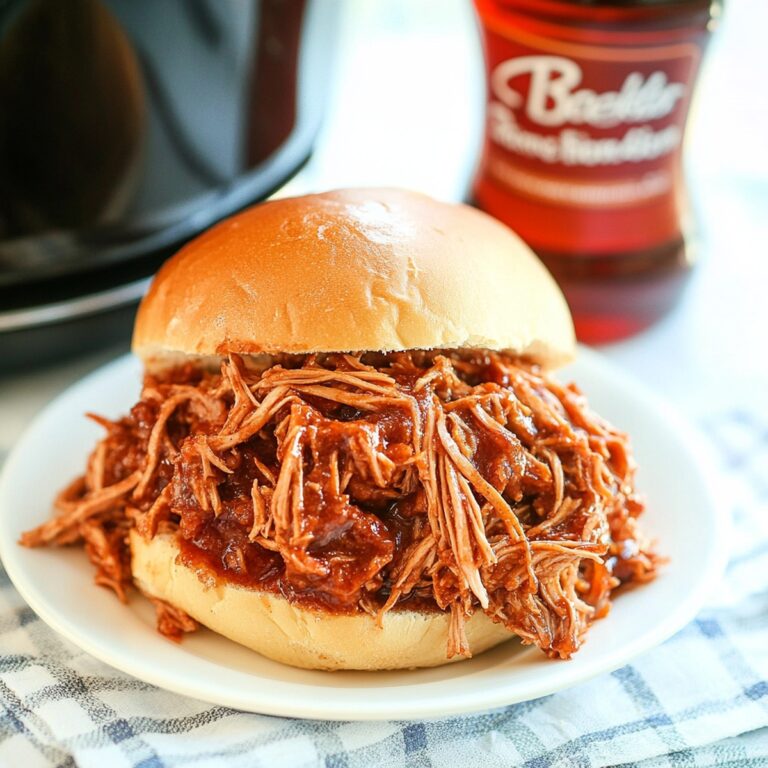 Tender Slow Cooker Dr. Pepper Pulled Pork Recipe