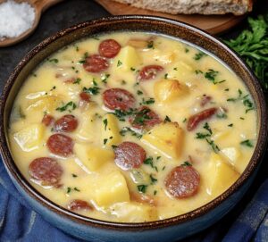 Hearty Kielbasa Potato Soup Recipe