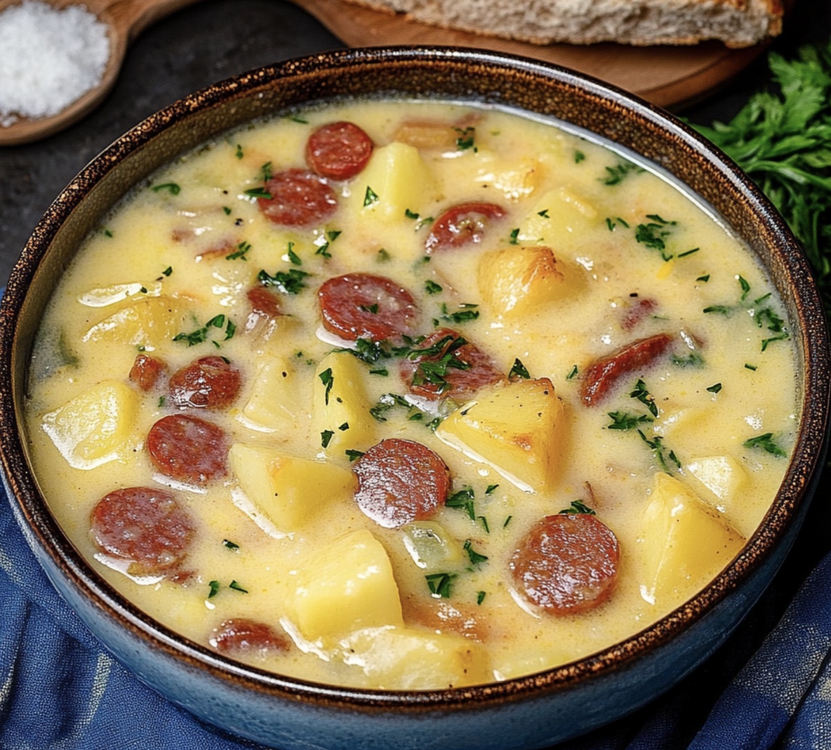 Hearty Kielbasa Potato Soup Recipe