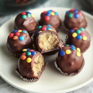 Velvety Chocolate Candy Truffles Recipe