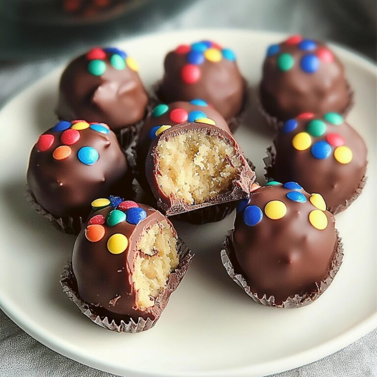 Velvety Chocolate Candy Truffles Recipe