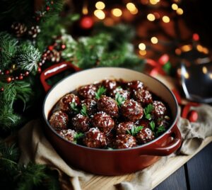 Festive Christmas Meatballs Recipe