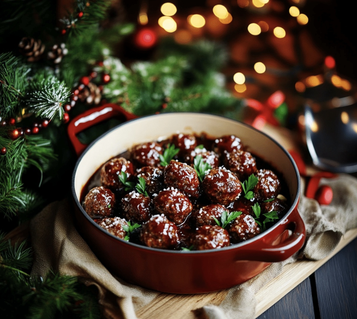 Festive Christmas Meatballs Recipe