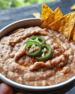 Spicy Bean Dip Delight Recipe