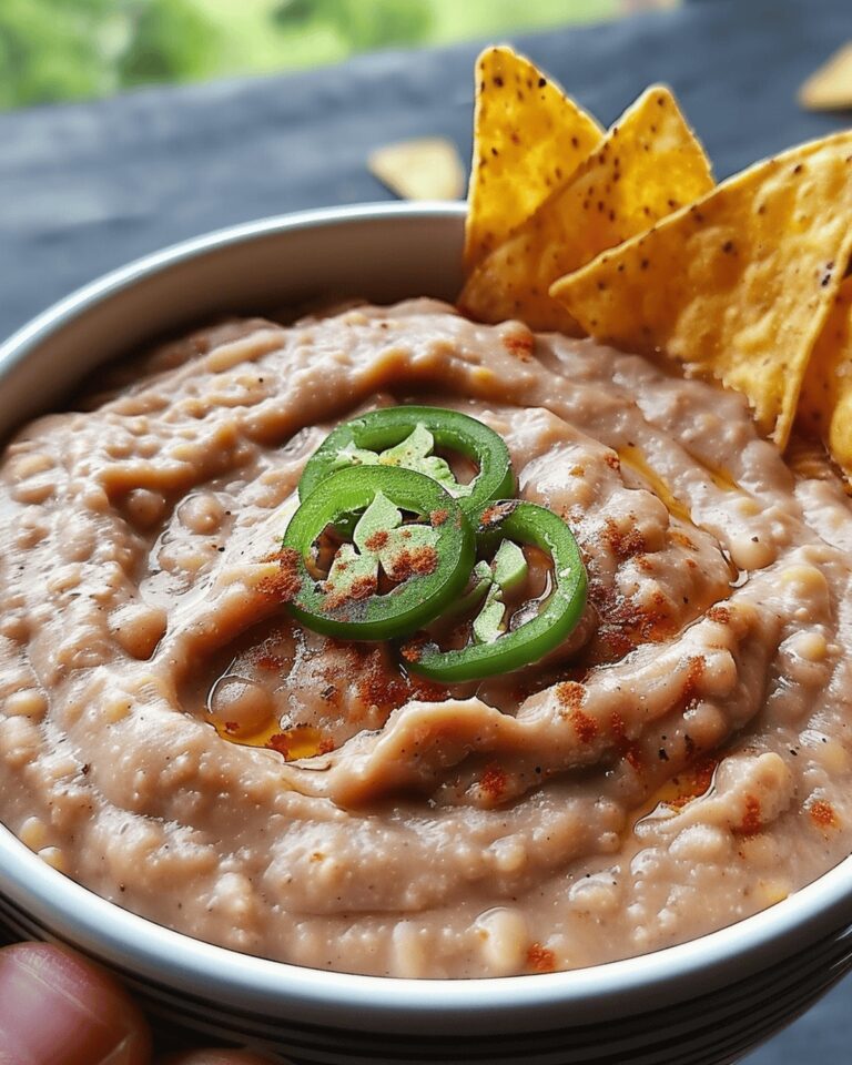 Spicy Bean Dip Delight Recipe