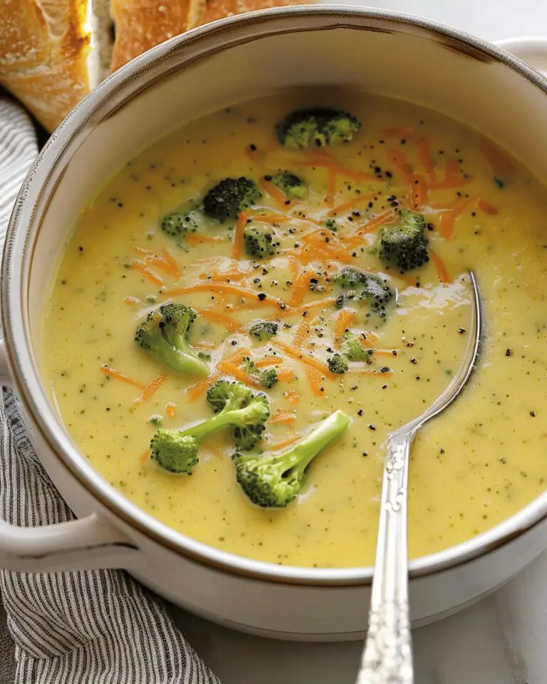 Creamy Broccoli Cheddar Delight Recipe