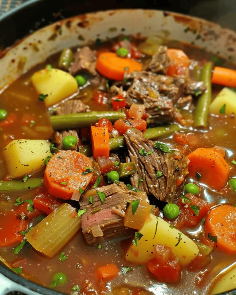 Hearty Beef And Vegetable Medley Soup Recipe