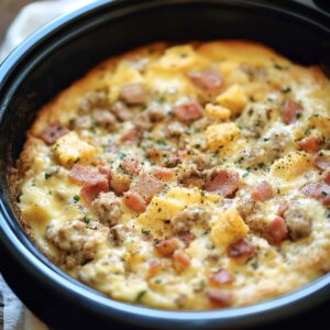 Hearty Mountain Man Crock Pot Breakfast Recipe