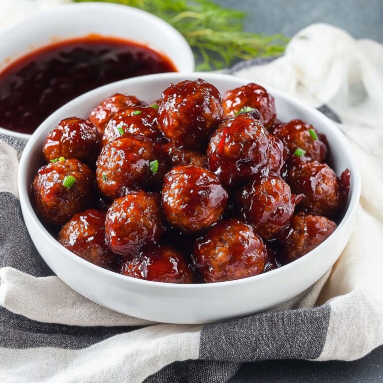 Easy Cranberry Meatballs Recipe