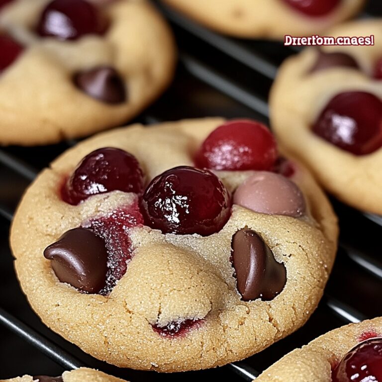 Maraschino Cherry Chocolate Chip Cookies Delight Recipe