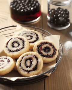 Blackberry Almond Swirl Cookies Recipe