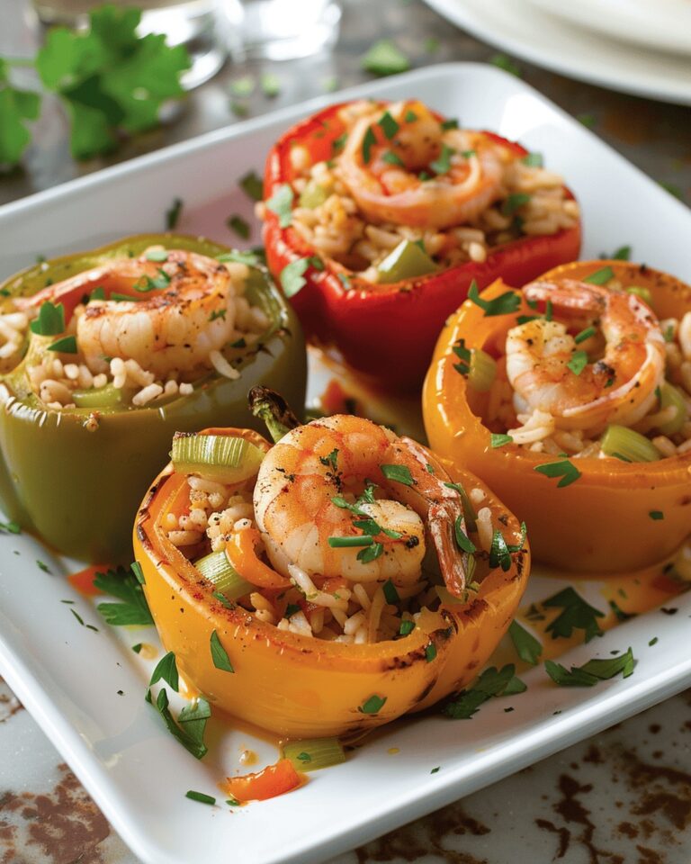 Seafood-Stuffed Peppers Delight Recipe