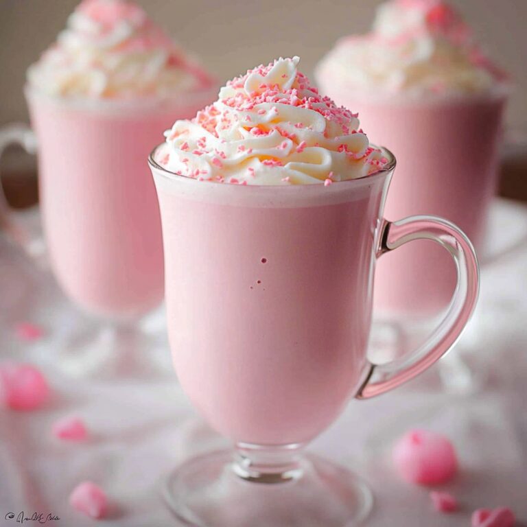 Cozy Pink Hot Chocolate Recipe
