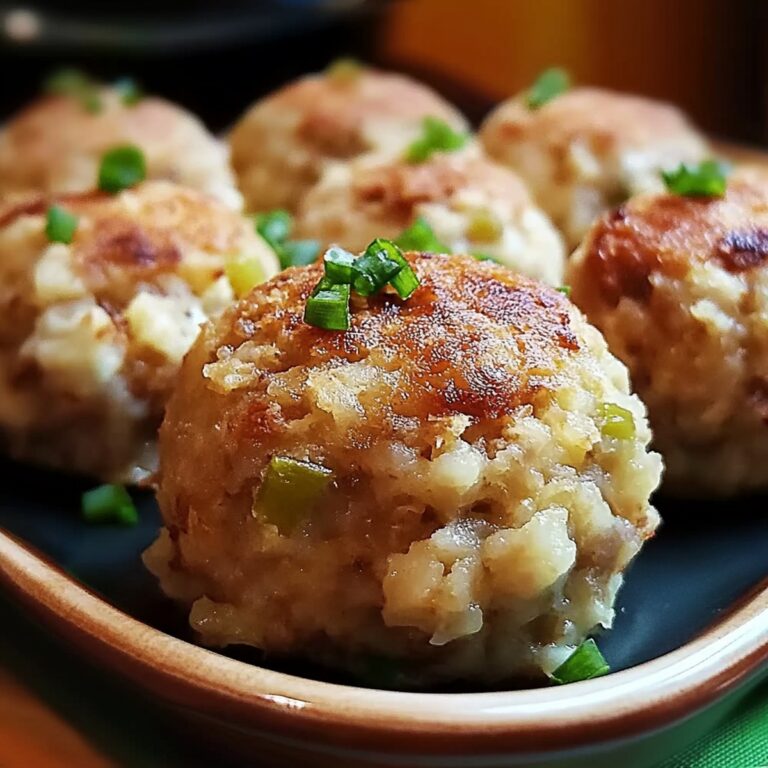 Crispy Turkey Stuffing Balls Recipe