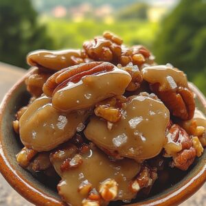 Indulgent Sea Salted Praline Pecan Clusters Recipe