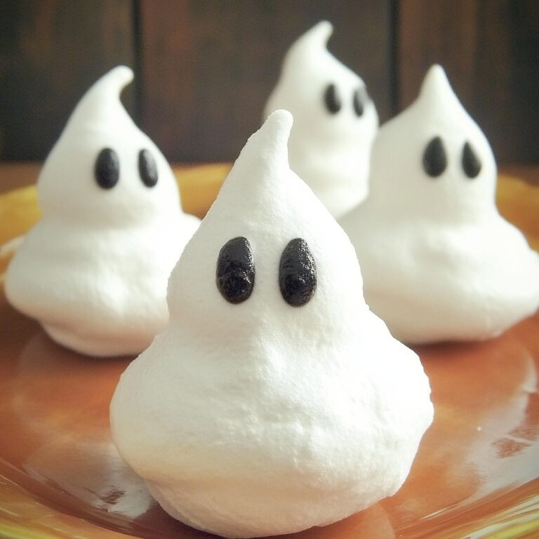 Haunting Ghost Meringues Recipe