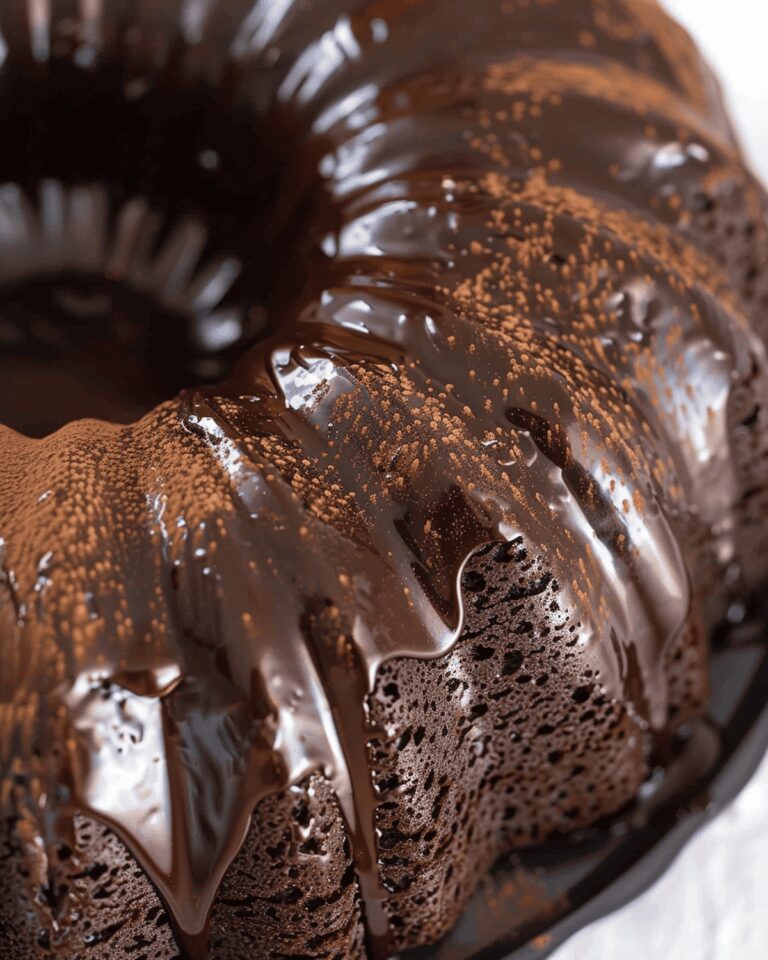 Chocolate Coffee Delight Bundt Cake Recipe