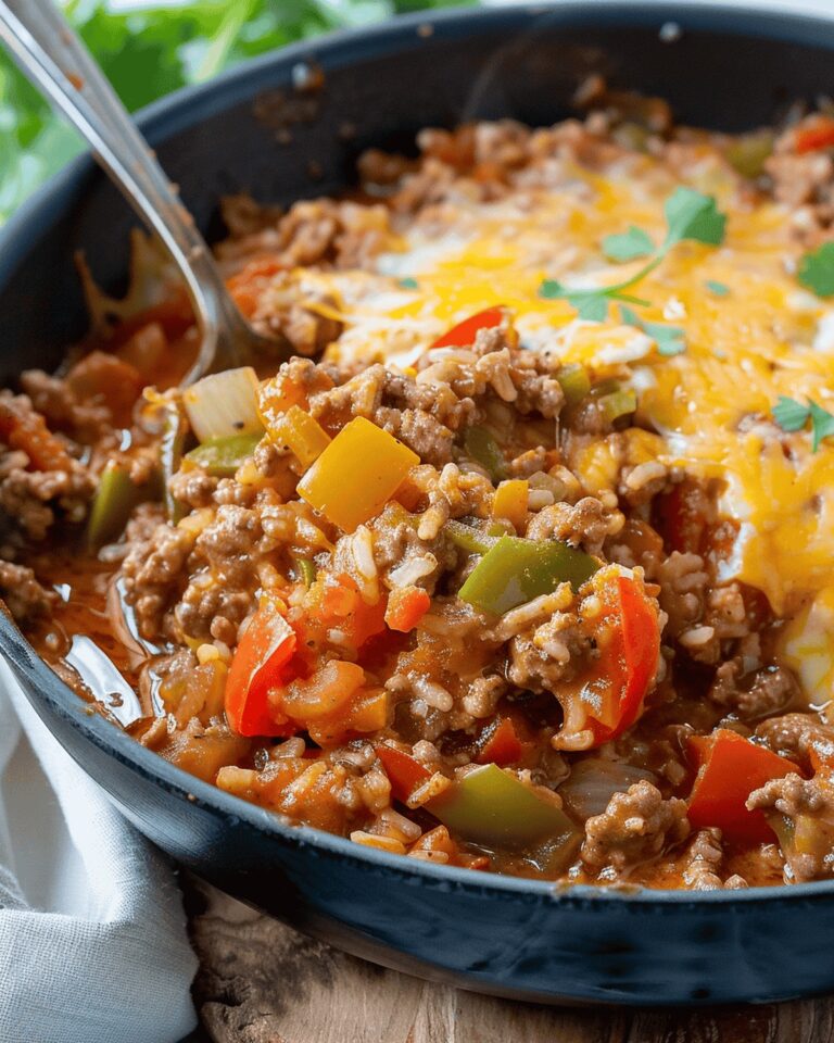 Stuffed Pepper Skillet Delight Recipe