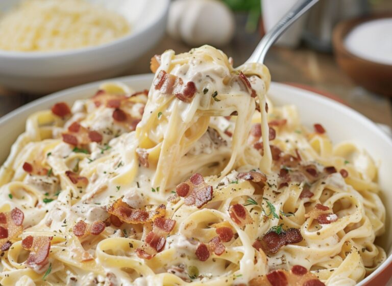 Creamy Bacon Pasta Recipe