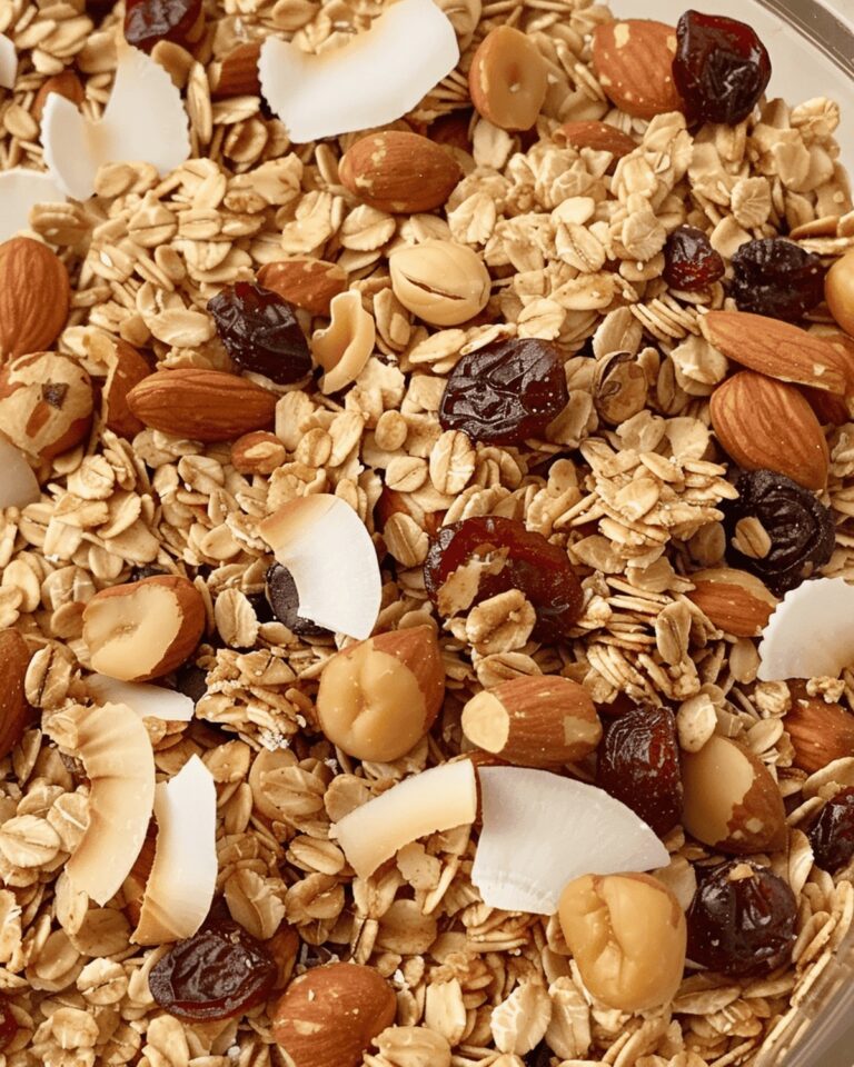 Crunchy Maple Nut Granola Recipe