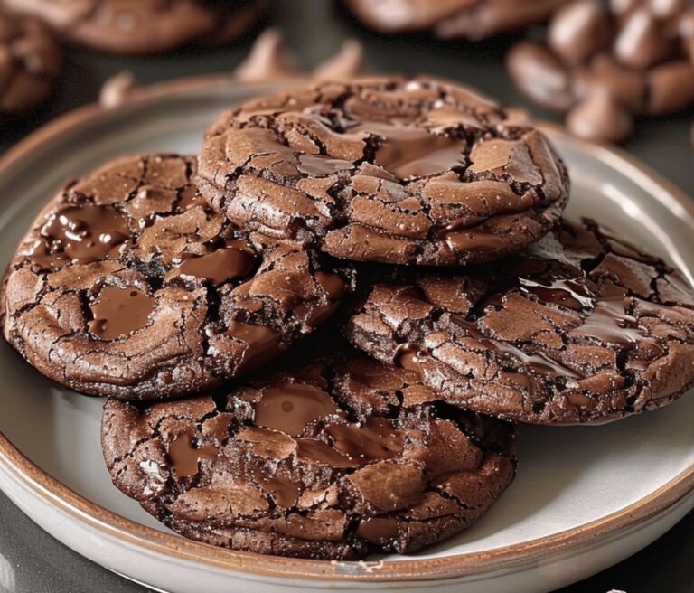 Fudgy Cookies Made From Brownie Mix Recipe