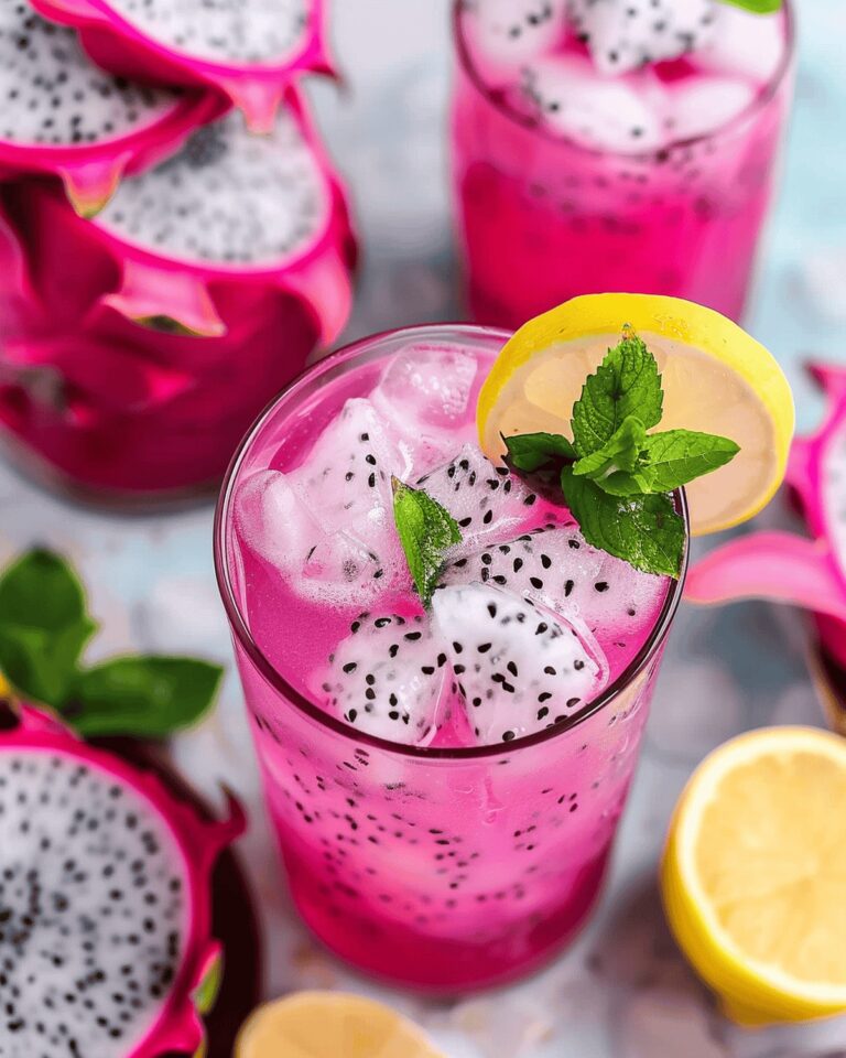 Dragon Fruit Lemonade Recipe