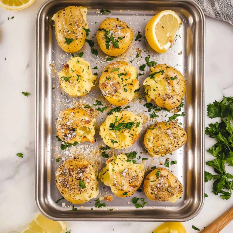 Crispy Smashed Potatoes Recipe